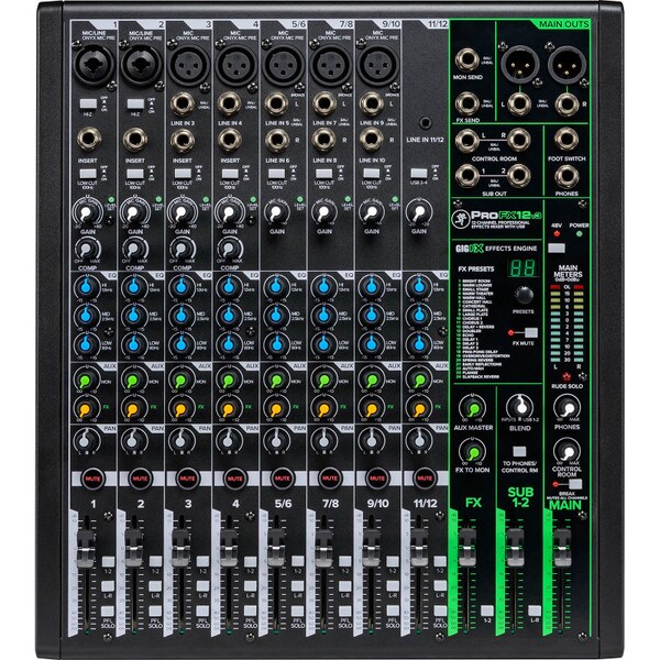 Main product image for Mackie ProFX12v3 12-Channel Professional Effects Mixe249-564